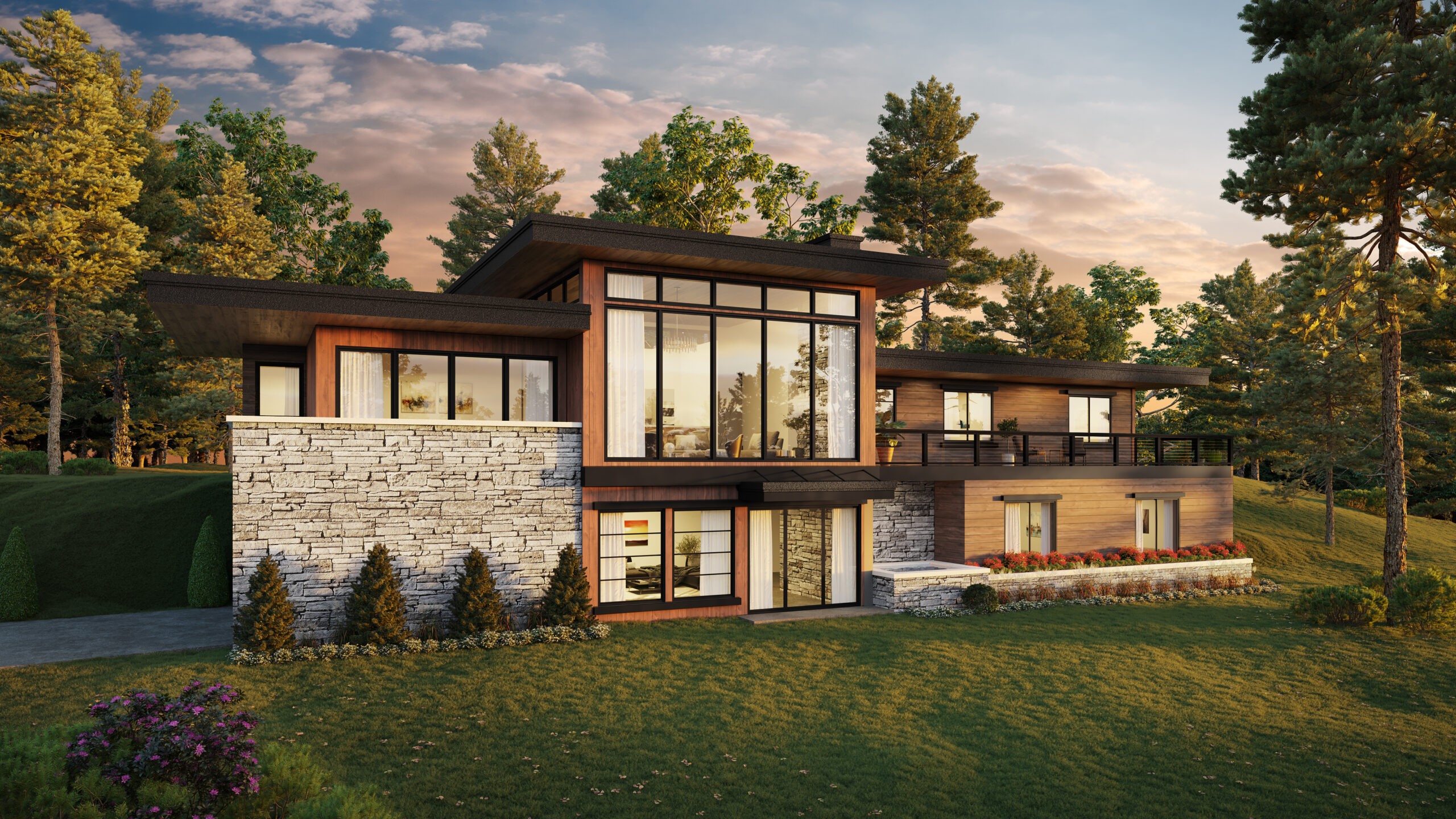 4 Stunning Uphill House Plans Perfect for Hillside, Sloped, and Mountain Lots
