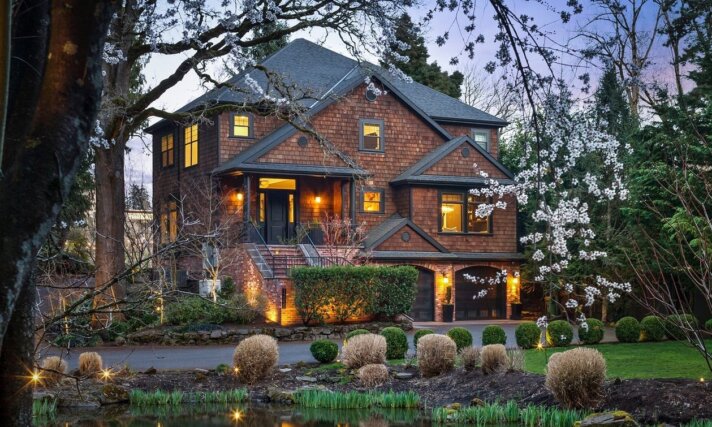 Fielding Drive - Shingle Style Luxury House Plan - M-4380