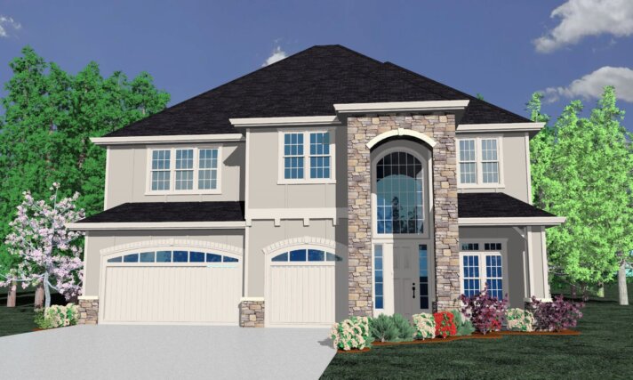 _3D Rendering Jordan Park Lot 5 (9) House Plan