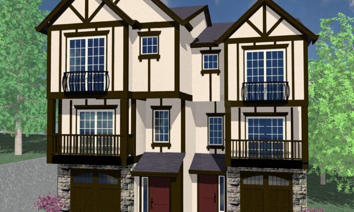 Eastridge House Plan front