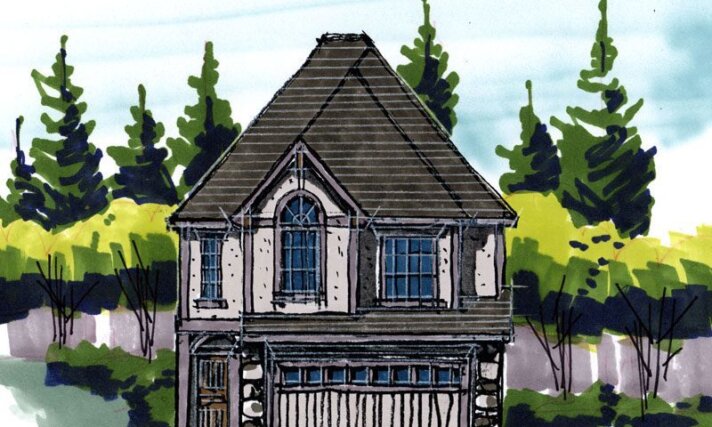 Front House Plan