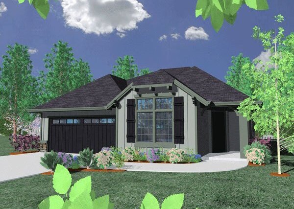Front rendering
