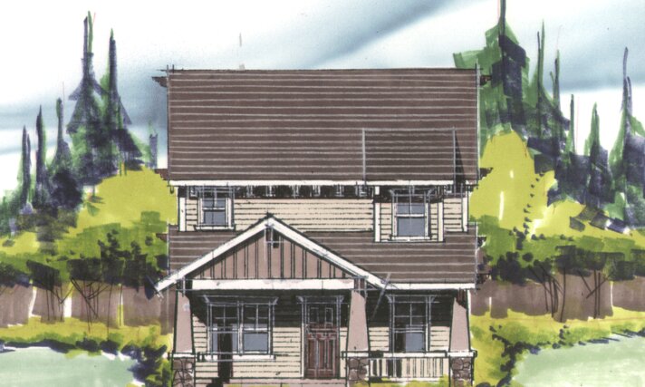 Front House Plan