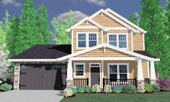 M-2077VG 1 House Plan