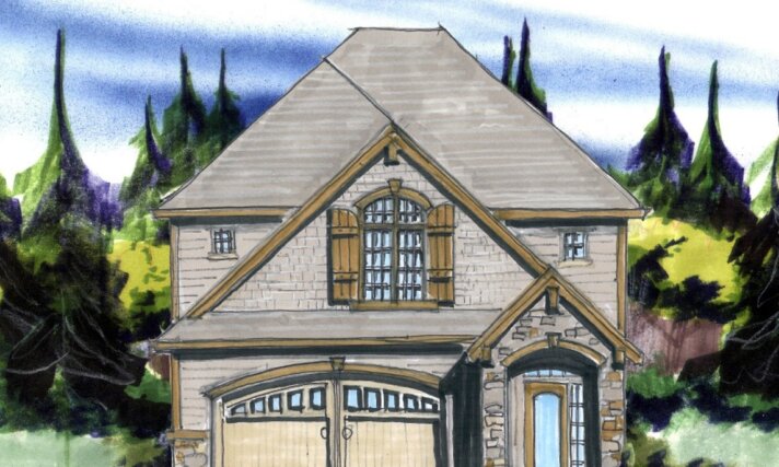 Phillips House Plan Front