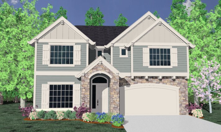 M-3396GFH 1 House Plan