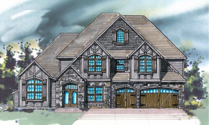 M-3447-P 1 House Plan