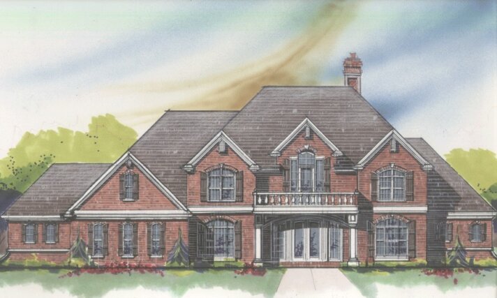front rendering