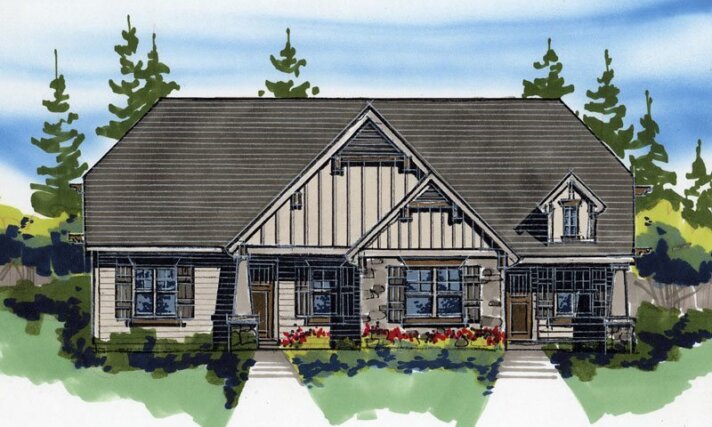 House Plan Front