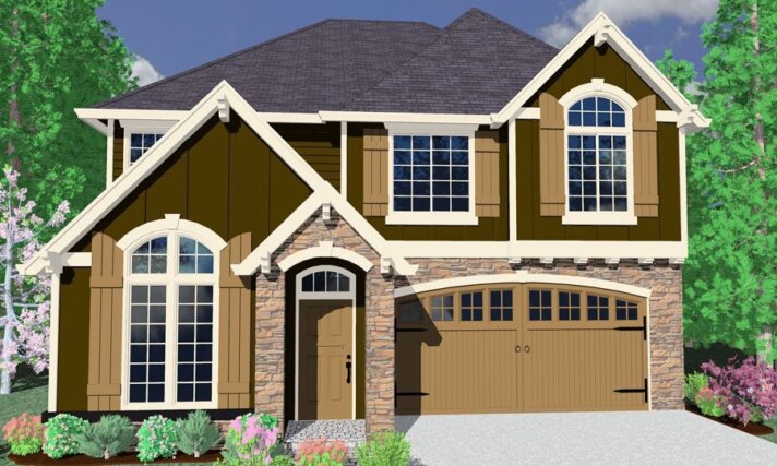 X-07 1 House Plan