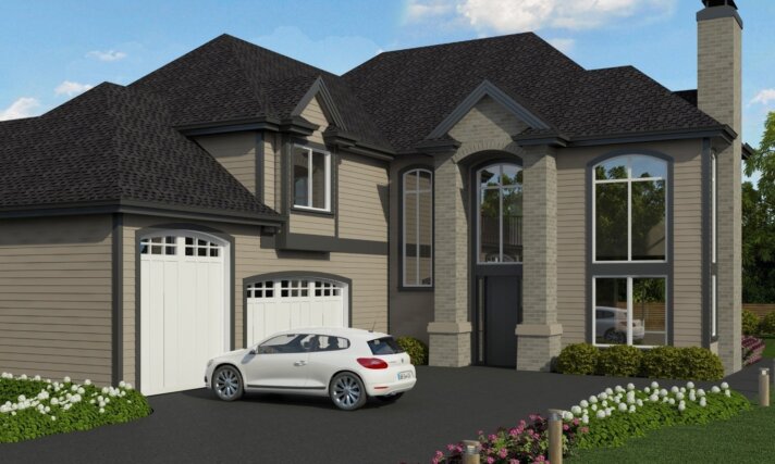m-3044T 4 House Plan