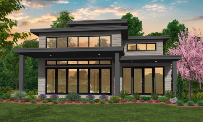 contemporary modern home