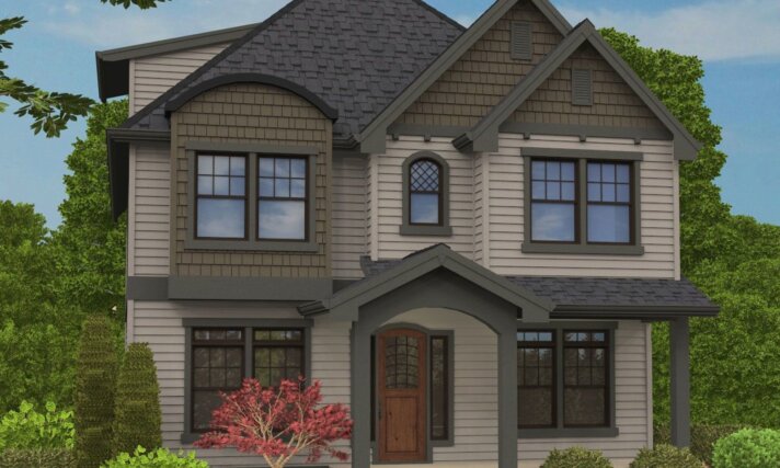 KELLER House Plan Front