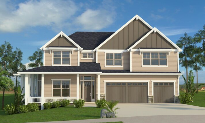 GB Craftsman House Plan