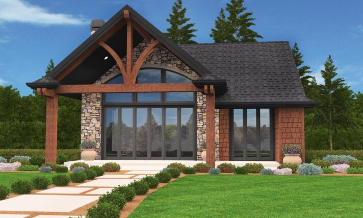 Jupiter Cabin House Plan