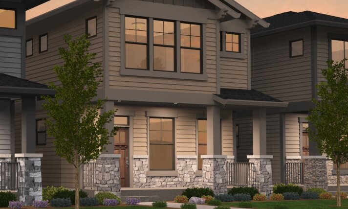 prairie style house plan
