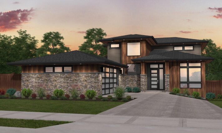 Hip Burgundy - Modern Prairie Downhill Main Floor Primary Popular - MMH-3639