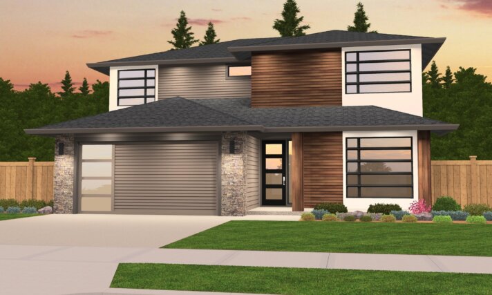 All-Bright - Modern home design 2 story popular - MM-2306-H