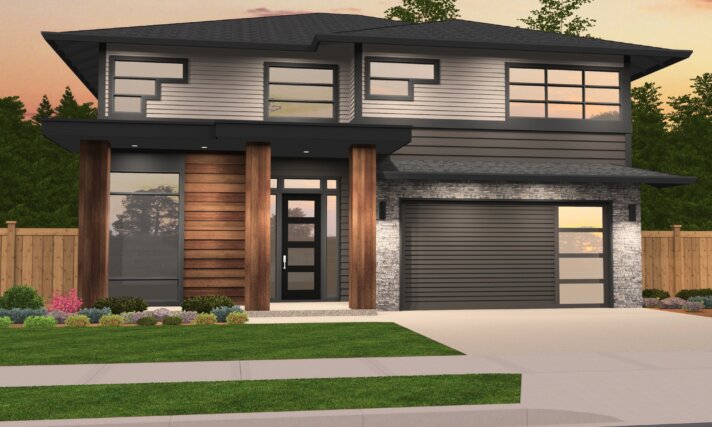 Moby House Plan MM-2557-B RENDERING