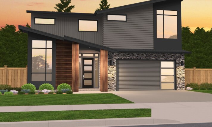 Maxfield two story house plan