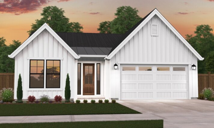 Banjo Farmhouse House Plan
