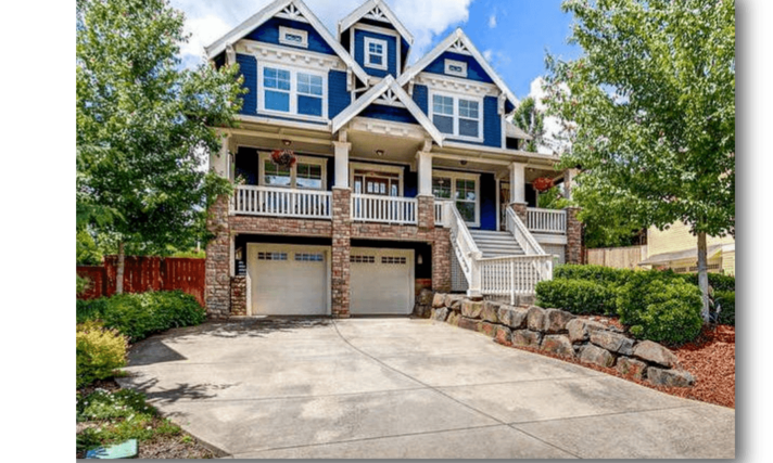 Piedmont Sloped Lot Modern Farmhouse