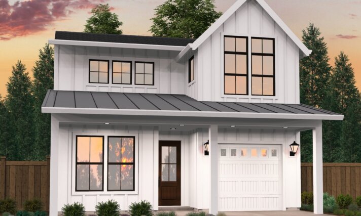 Two Story Modern Farmhouse Dancer