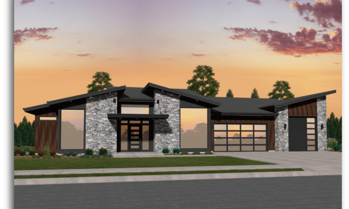MI-6 Northwest Modern House Plan
