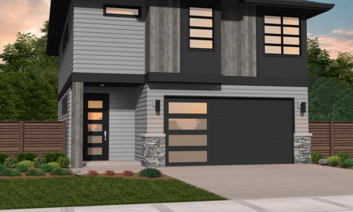 Two Story House Plan Zeta