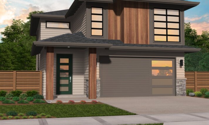 Canyon Northwest Modern House Plan