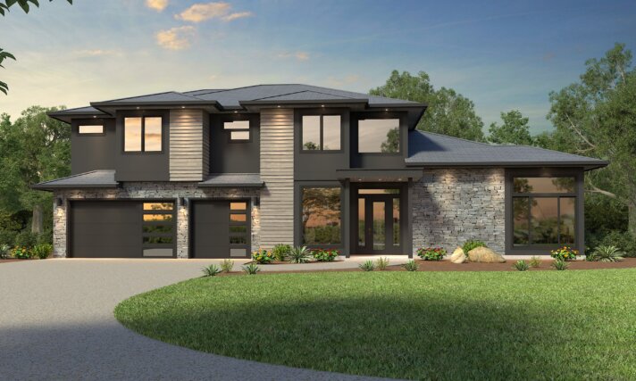 Ambrosia Northwest Modern House Plan
