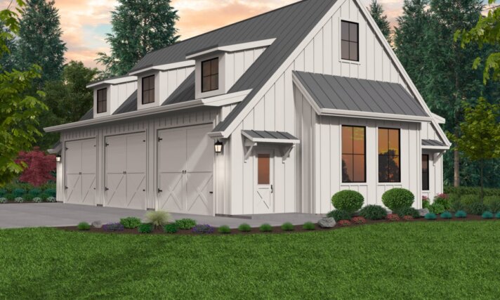 detached garage plan