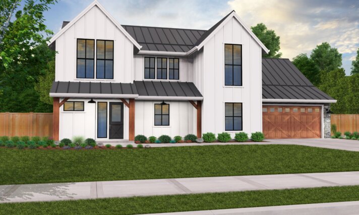 Mark 5 - 5 bedroom Rustic - Main Floor Primary - MF-2525