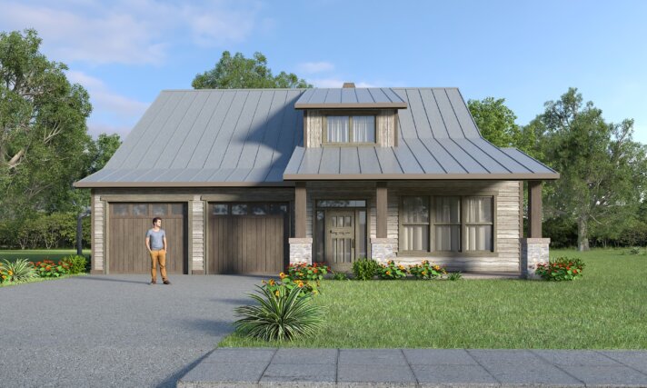 modern barn