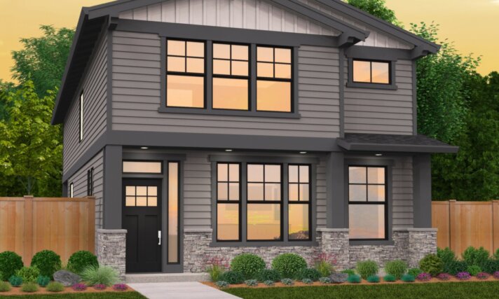 two story house plan