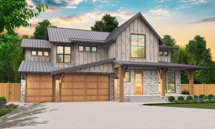 Pringle Creek - Modern Rustic Farmhouse 2 primary bedroom suite - MB-2659