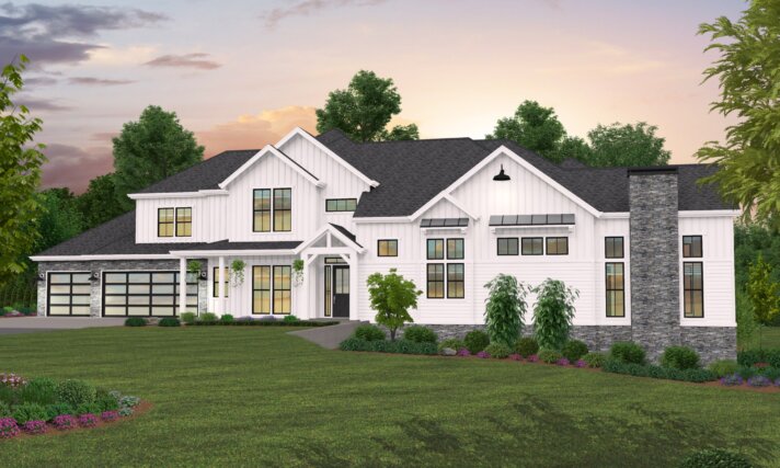2 story farmhouse