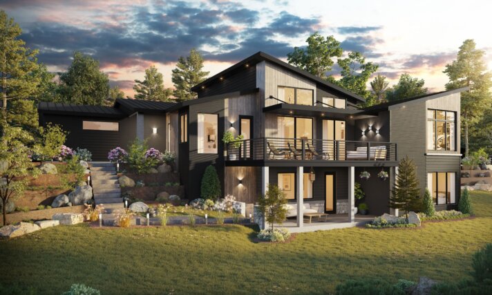 northwest modern house plan