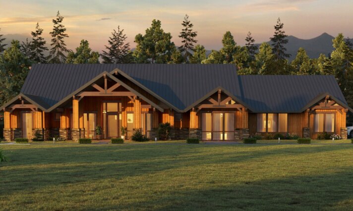 rustic house plan