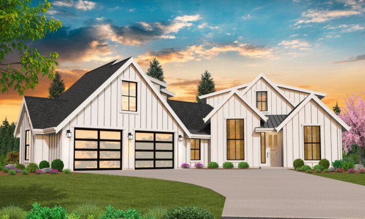 American Farm Fresh - Modern Rustic Farmhouse  Multi-Suite - MF-3168-X-21F