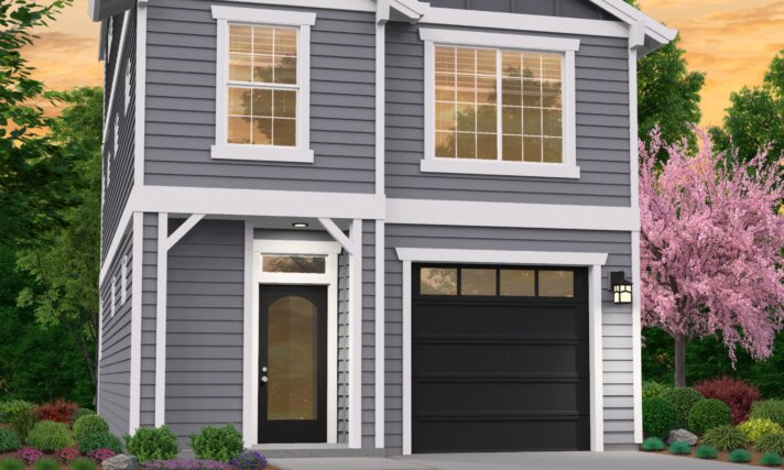 narrow house plan