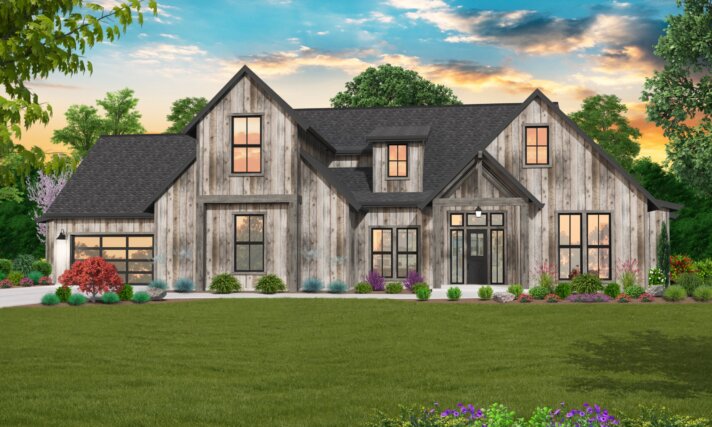 rustic modern farmhouse