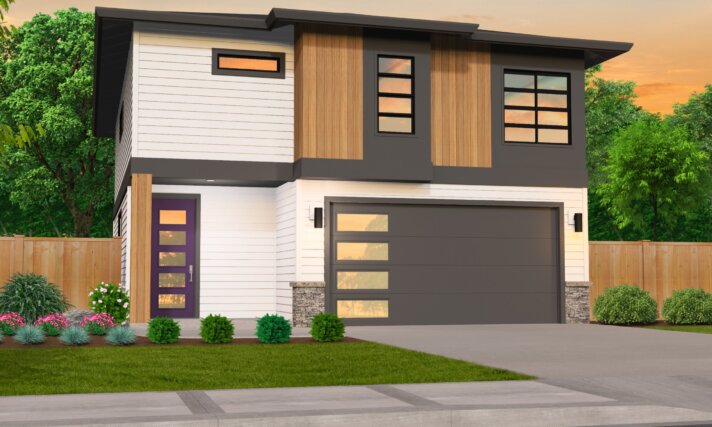 narrow house plan