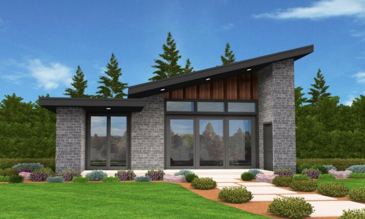 Modern Valerie - Modern Best Selling Small Home Design - MMA-791