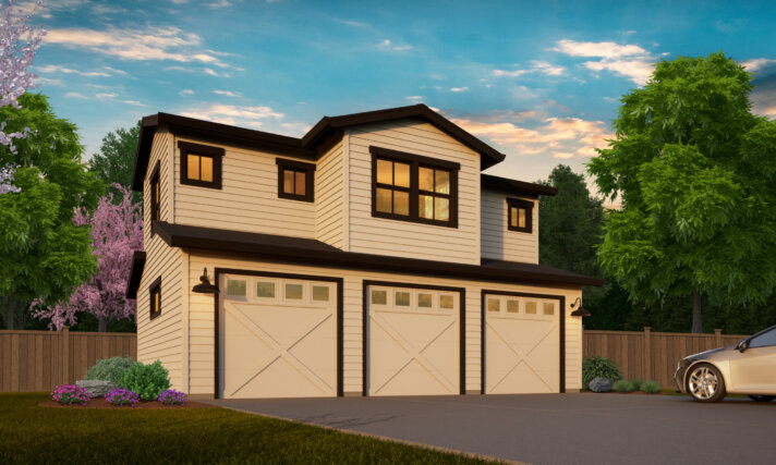 Corona - 3 Car Garage - ADU - Tiny Home - M-497