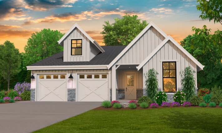 Madera - 4 Bedroom Ranch House Plan - MF-2762