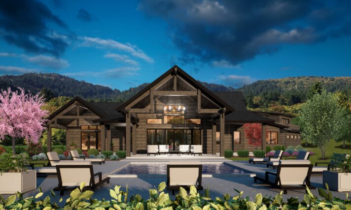 Aspen Glow - Luxury Lodge View Lot - MB-6586