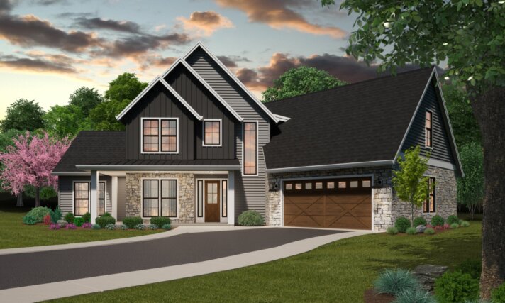 rustic country house plan