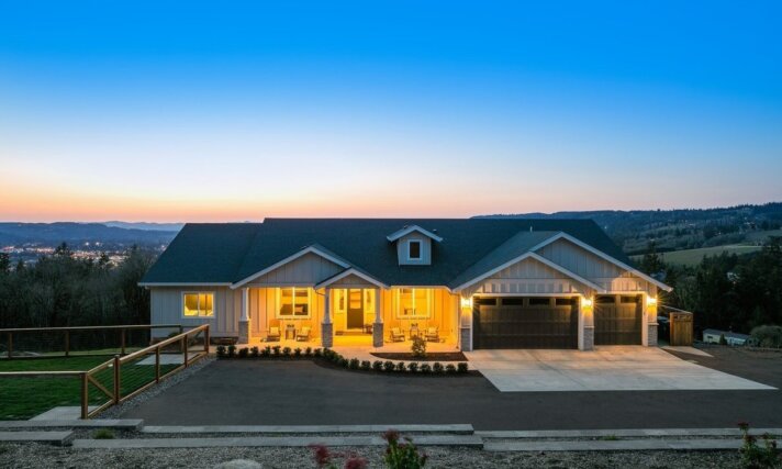 One Story Rustic House Plan Ranch Haven