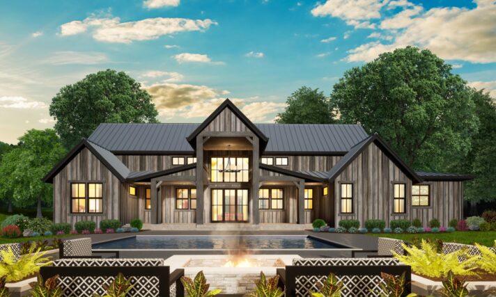 Family Harvest - Rustic Family Barn House - MB-2903